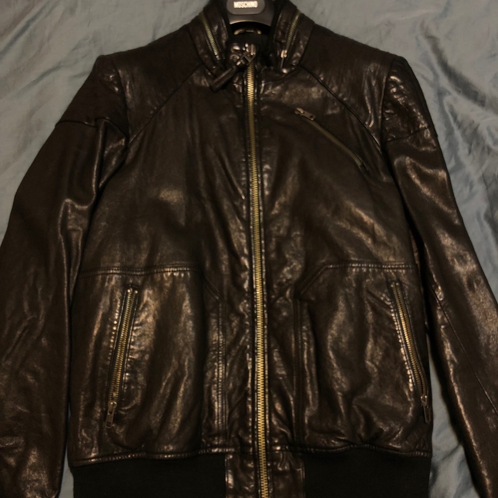 Mackage leather jacket